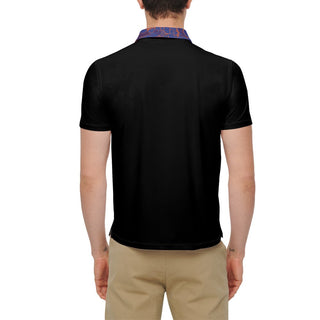 Black & Dandelion Men’s Slim Fit Short-Sleeve Polo Shirt-Heavyweight 225g - Tango Boutique