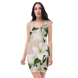 Bright Lilies Tango Bodycon dress - Tango Boutique