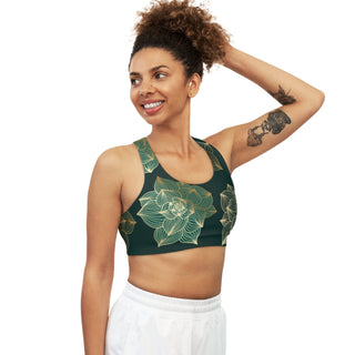 Intic Floral Seamless Sports Bra - Tango Boutique