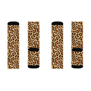 Leopard Pattern Socks - Tango Boutique