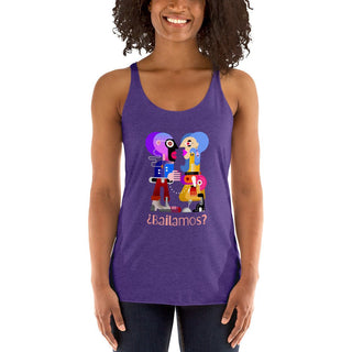 ¿Bailamos? Women's Racerback Tank - Tango Boutique