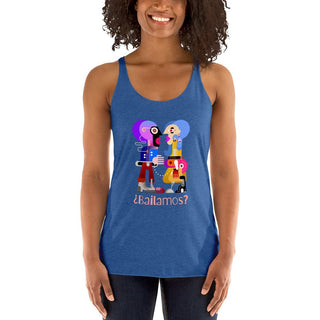 ¿Bailamos? Women's Racerback Tank - Tango Boutique