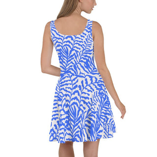 Blue Matisse Skater Dress - Tango Boutique