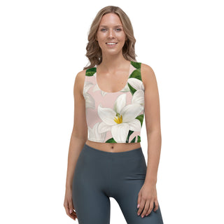 Bright Lilies Tango Crop Top - Tango Boutique