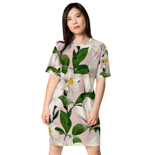 Bright Lilies Tango T-shirt dress - Tango Boutique