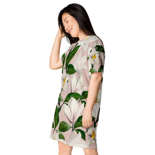 Bright Lilies Tango T-shirt dress - Tango Boutique