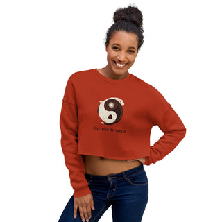 En tus brazos Crop Sweatshirt - Tango Boutique