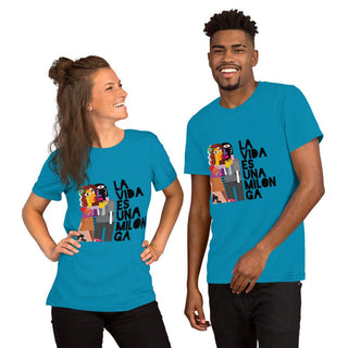 La vida es una milonga Unisex t-shirt - Tango Boutique