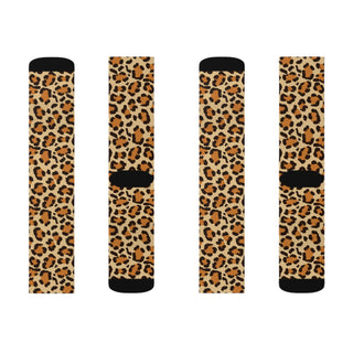 Leopard Pattern Socks - Tango Boutique