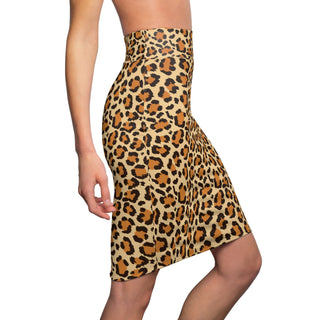 Leopard Women's Pencil Skirt