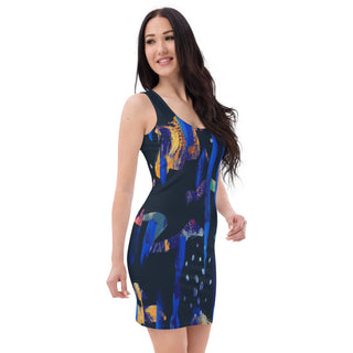 Ocean Tango Bodycon dress - Tango Boutique