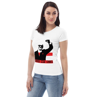 Pugliese not dead Women's fitted eco tee - Tango Boutique