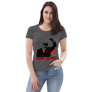 Pugliese not dead Women's fitted eco tee - Tango Boutique