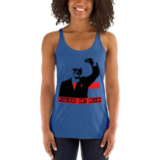 Pugliese not dead Women's Racerback Tank - Tango Boutique