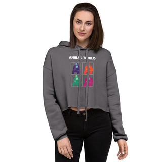 Troilo Pop Art Crop Hoodie - Tango Boutique