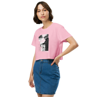 You dance who you are Women’s crop top - Tango Boutique