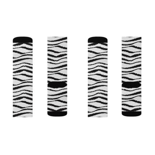 Zebra Pattern Socks - Tango Boutique